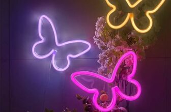Amazon’s Deal: 47% Off BRIGHTDECK Butterfly Neon Signs!