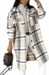 Exclusive Amazon Savings! Omoone Women’s Plaid Shirt Jacket 51% Off!