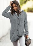 Amazon’s Winter Fashion Savings: 34% Off Sidefeel Women’s Hooded Sweater Cardigan!