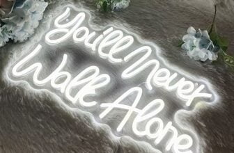 Amazon’s Neon Sign Extravaganza:52% Off ‘You’ll Never Walk Alone’ Neon Sign!
