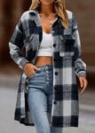 Hot Black Friday Sale: 52% Off KIRUNDO Women’s Flannel Shirt Jacket!