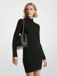 53% Off MICHAEL KORS Ribbed Merino Wool Blend Dress: Elegant Comfort at Its Best!