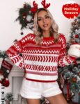 Limited Time Offer: 58% OFF SHEIN LUNE Geo Pattern Sweater!