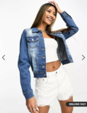 ASOS Exclusive: Grab the Parisian Denim Jacket at an Unbelievable 68% Discount!