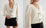 EXPRESS V-Neck Embellished Bow Cardigan: Limited Time 40% Off Deal!