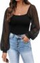 Black Friday Fashion Find: 51% Off DOROSE Women’s Mesh Long Sleeve Shirts!