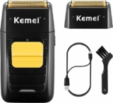 Get the Amazon Discount: 55% Off KEMEI Double Foil Shaver