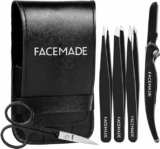 Precision Grooming Deal: Save 50% on FACEMADE Tweezers Set with Razor