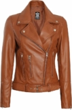 Flash Sale on Amazon: 50% Off Real Lambskin fjackets Moto Jacket!