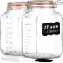Amazon Hot Deal: 36% Off Qianfenie 1.1-Gal Airtight Glass Jars!