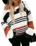 Black Friday Blowout: 51% Off KIRUNDO Striped Color Block Short Sweater!