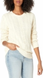 20% Off Amazon Essentials Cable Crewneck Sweater – Shop for $24.72!