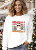 SHEIN Extravaganza: Get 50% Off on the Christmas Print Drop Shoulder Sweatshirt!